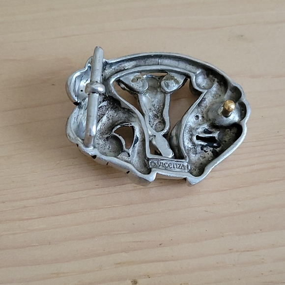 Vintage Vicenza Cherub Angel Belt Buckle main image 5